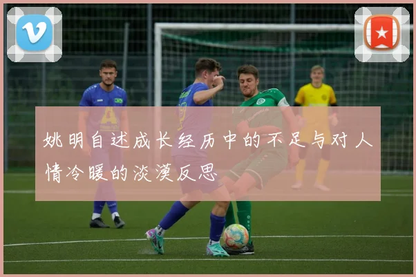 姚明自述成长经历中的不足与对人情冷暖的淡漠反思