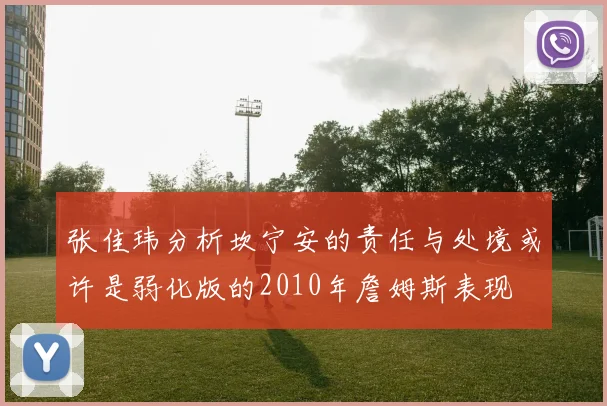 张佳玮分析坎宁安的责任与处境或许是弱化版的2010年詹姆斯表现